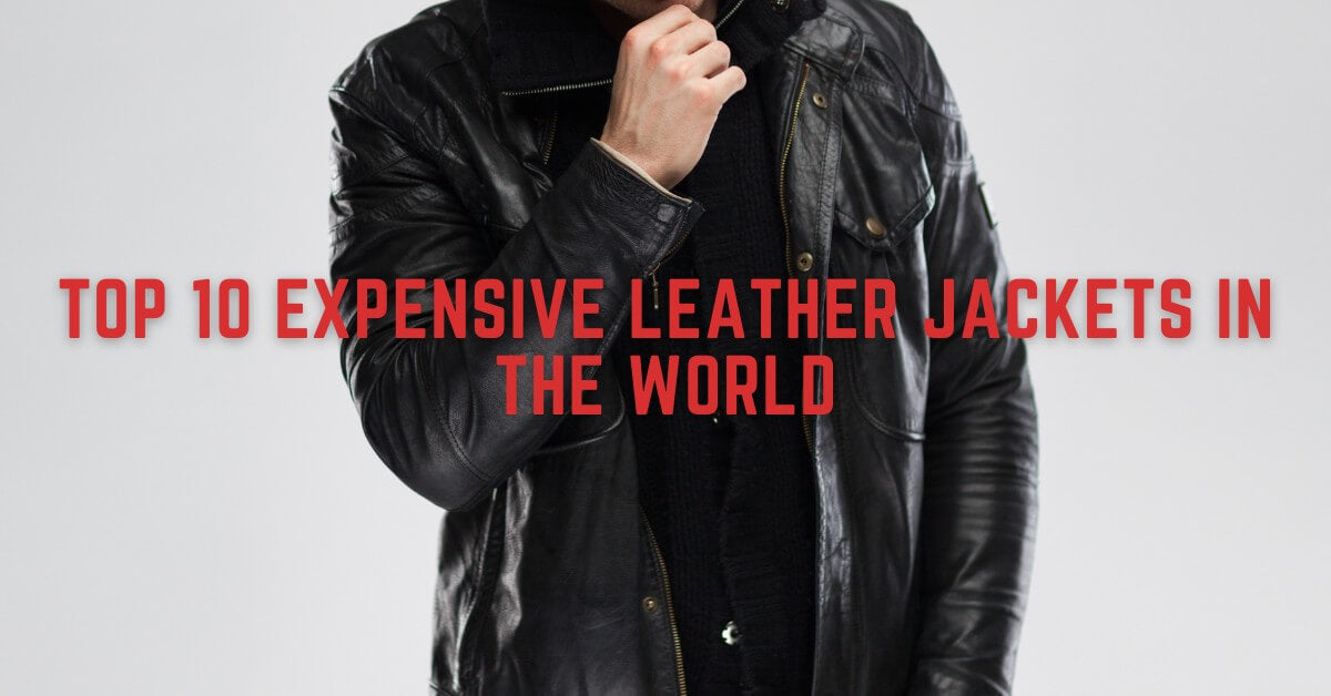 Leather Bomber Jacket Men  Double Collar Winter Jacket – HIDES