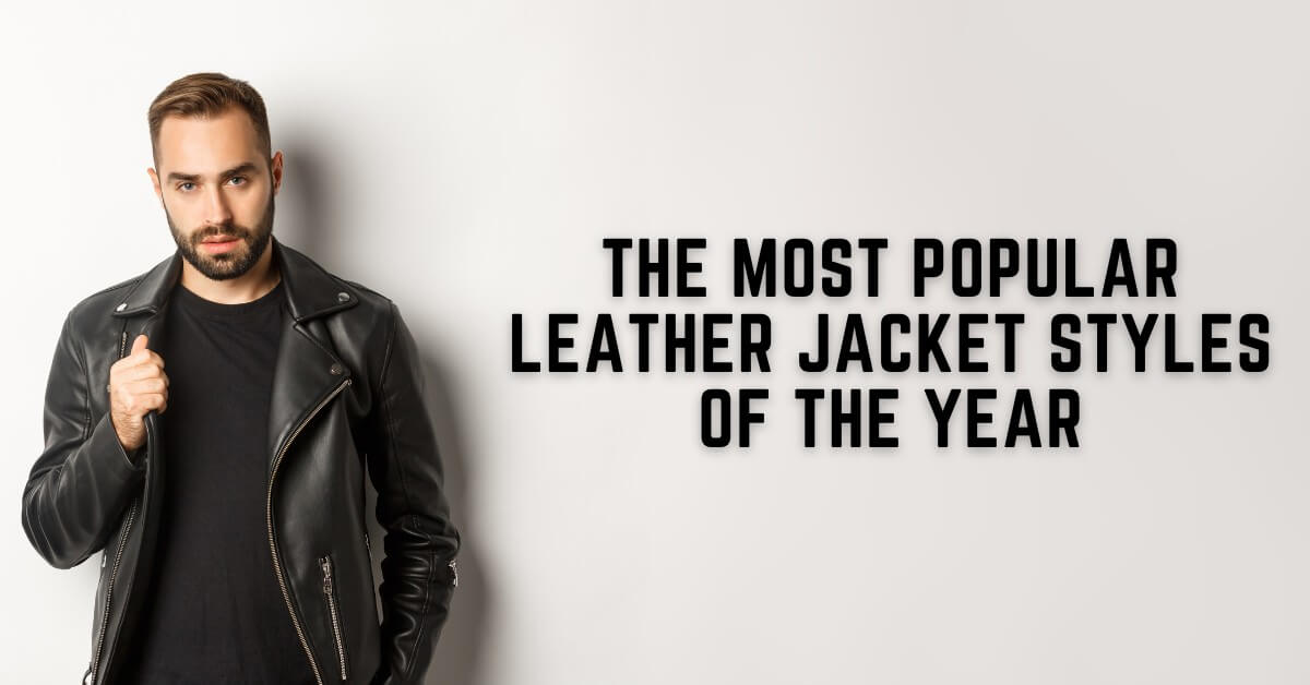 Men's Black Asymmetrical Real Leather Biker Jacket In Canada