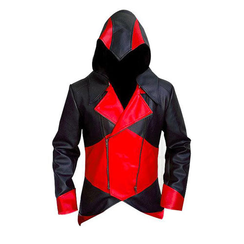Assassins Creed 3 cosplay jacket with Hoodie