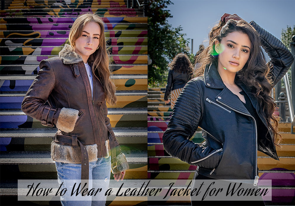 How to Wear a Leather Jacket for Women