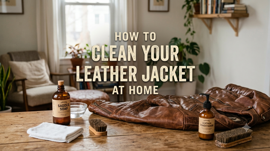 How to Clean a Leather Jacket at Home | Guide (2026)
