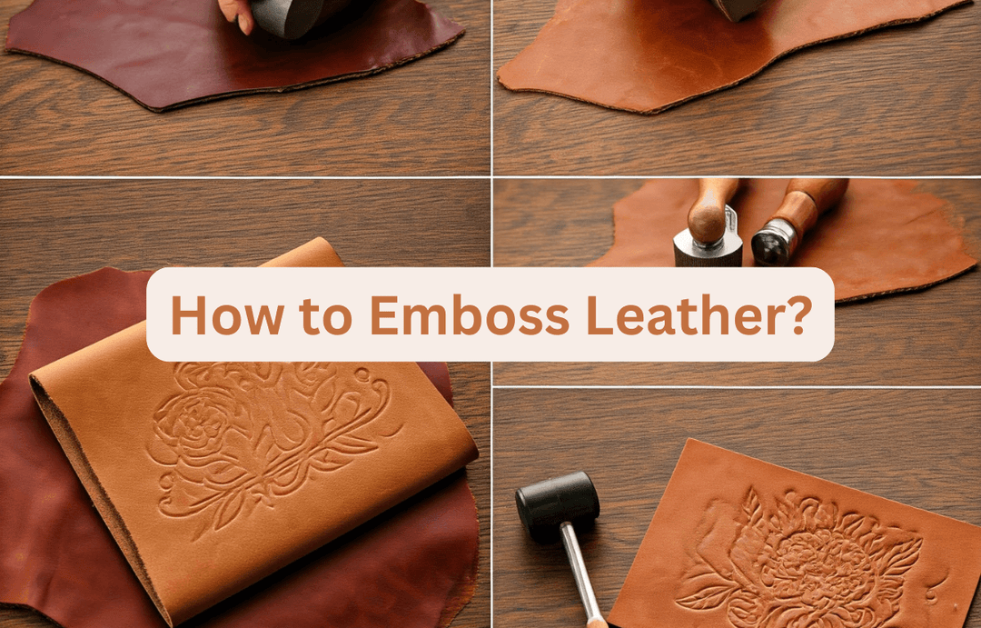 Emboss Part How to Emboss Leather? – Lusso Leather