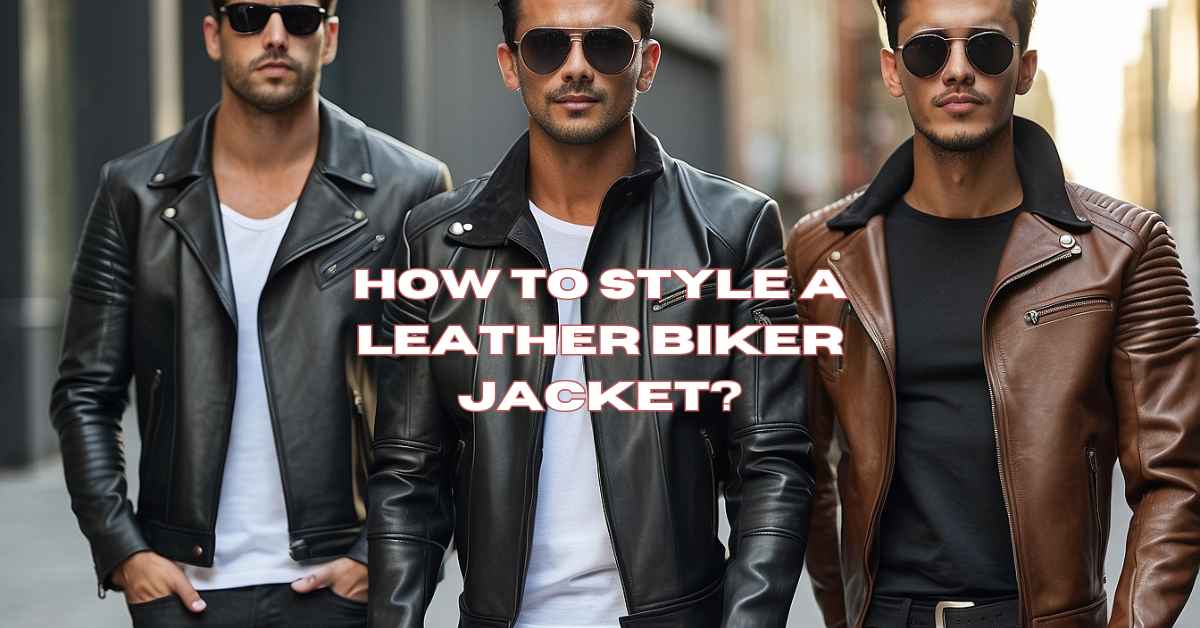 How to Style a Leather Biker Jacket? – Lusso Leather