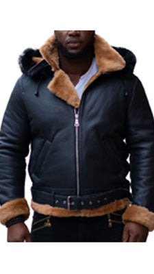 Men's Shearling Coats and Jackets