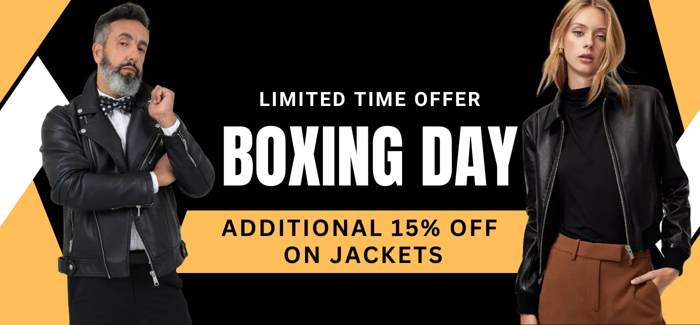 Boxing Day 2025: Premium Leather Jackets for Men and Women at Unbeatable Prices