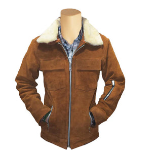 Mens Tan Suede Jackets 