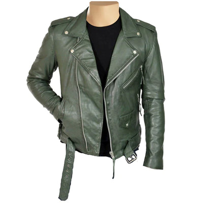 green bomber jacket