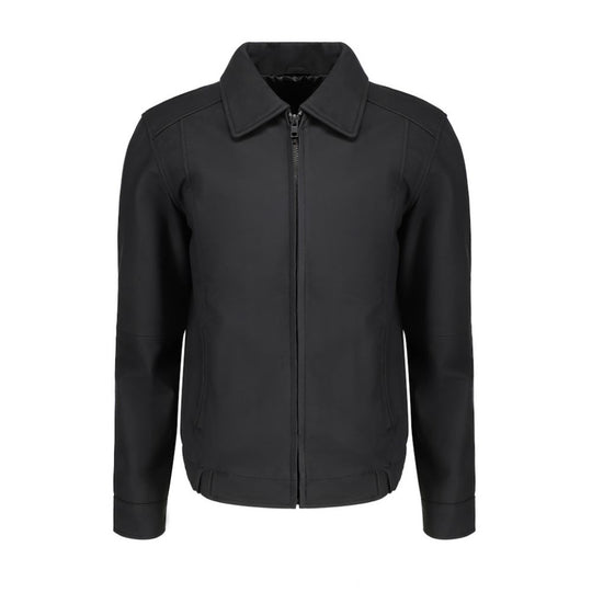 Blaze matte black classic leather jacket