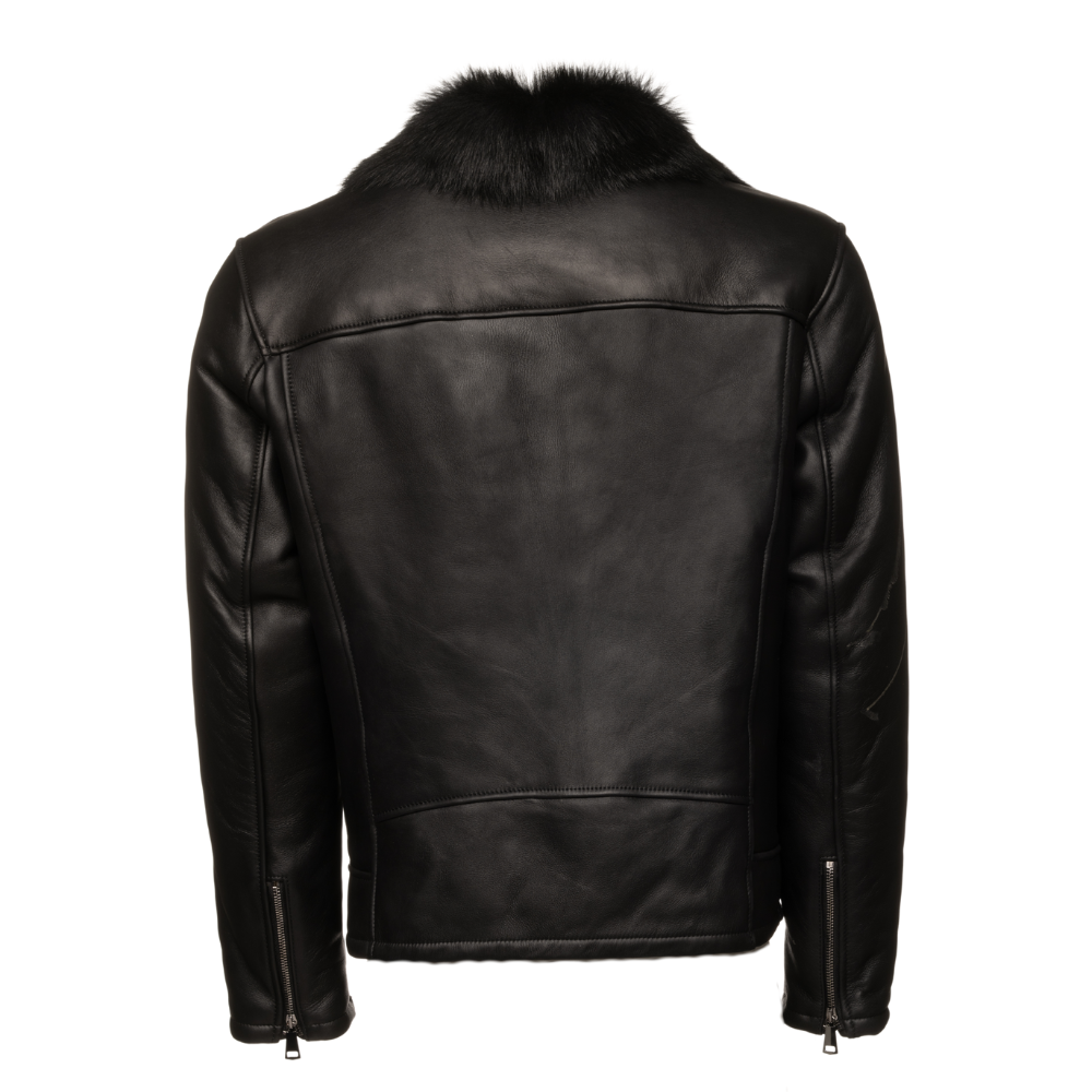 Cater's Toscana Shearling Biker Jacket