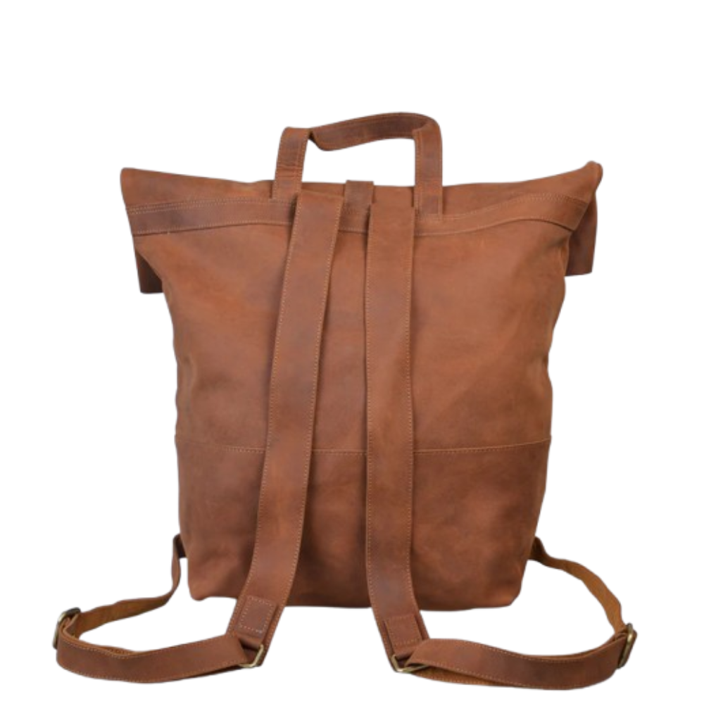 Wiggins Roll Top Vintage Style backpack
