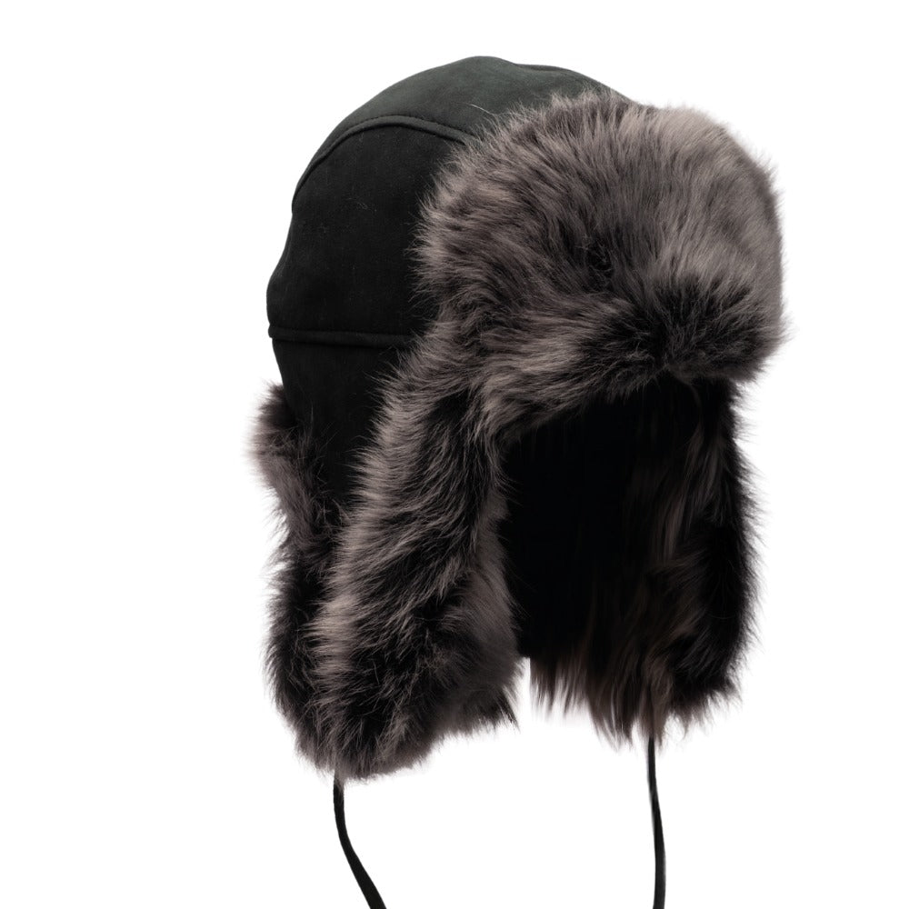 Toscana shearling trapper hat