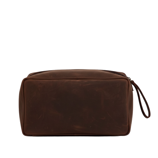 Leather Cosmetic/ Toiletry kit