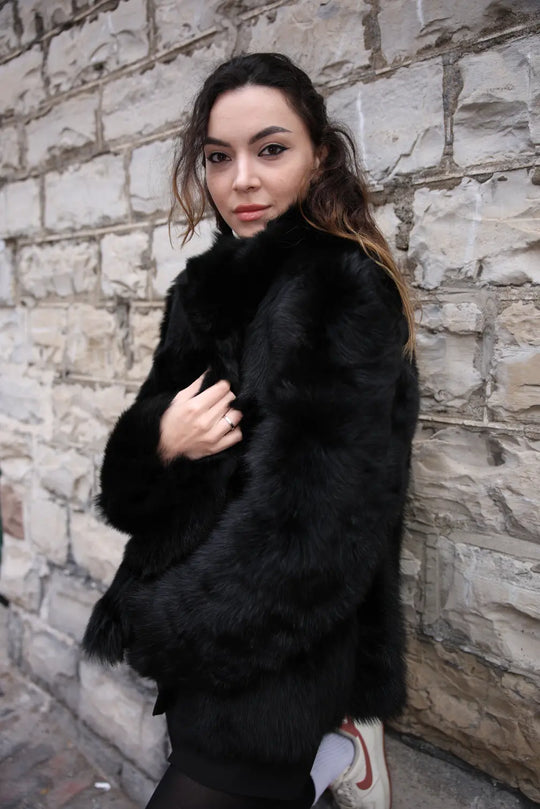 Lumi reversible toscana shearling jacket