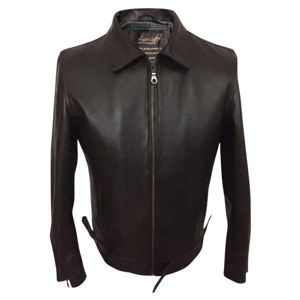 Brown Plainsman Leather Jacket