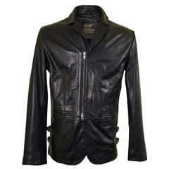 Jonas Car Coat style Leather jacket