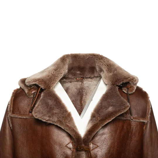 Eamon Brown duffle shearling jacket