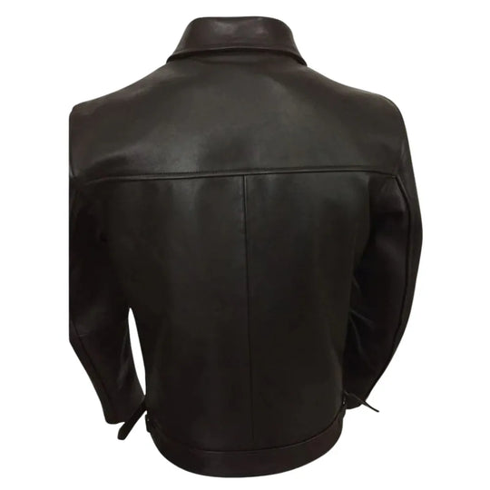 Brown Plainsman Leather Jacket