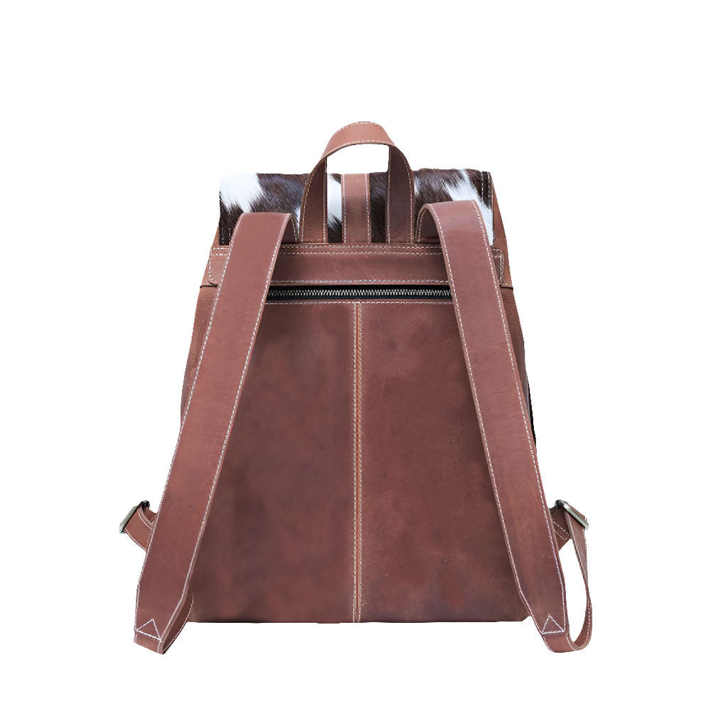 Rustic Hide Carryall backpack