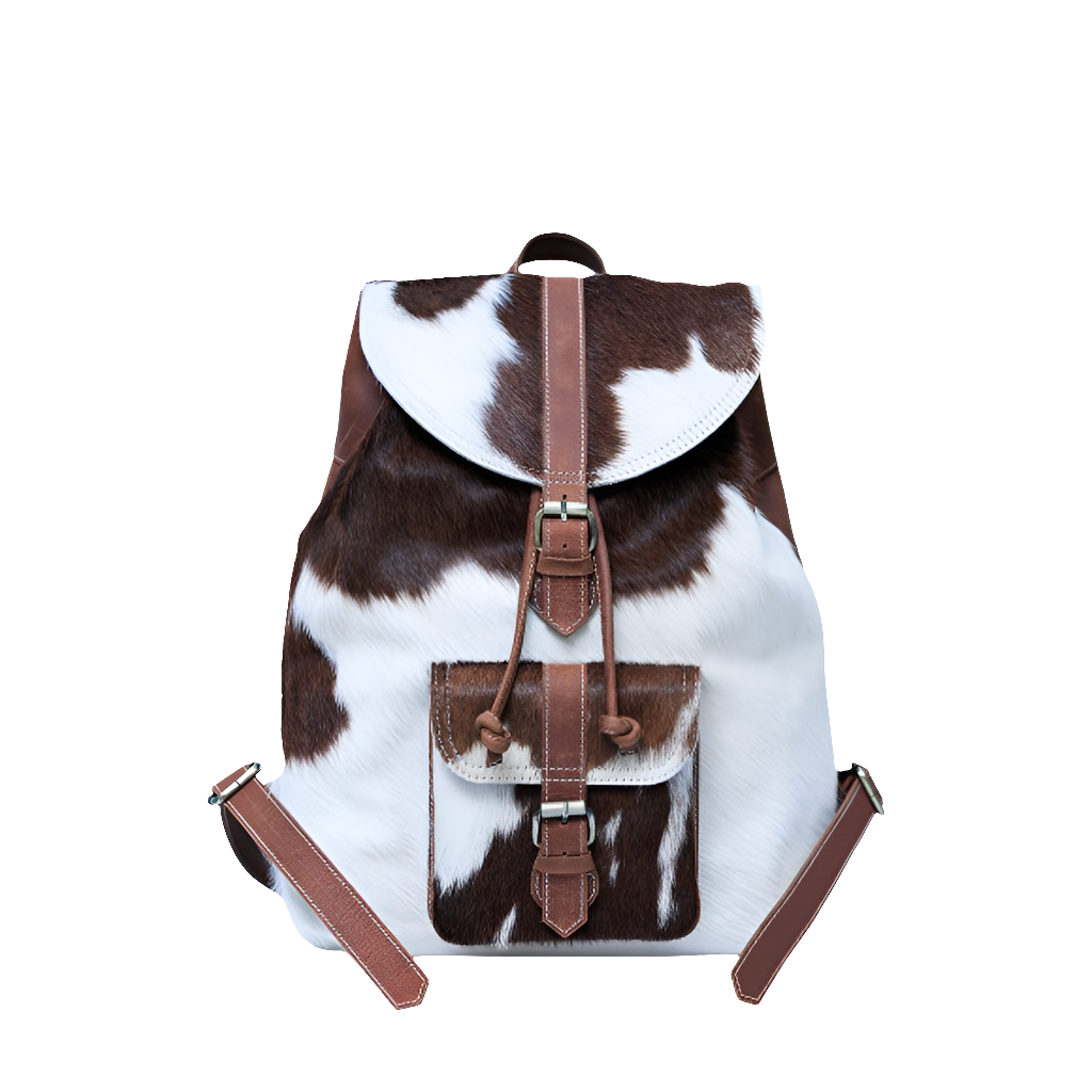 Rustic Hide Carryall backpack