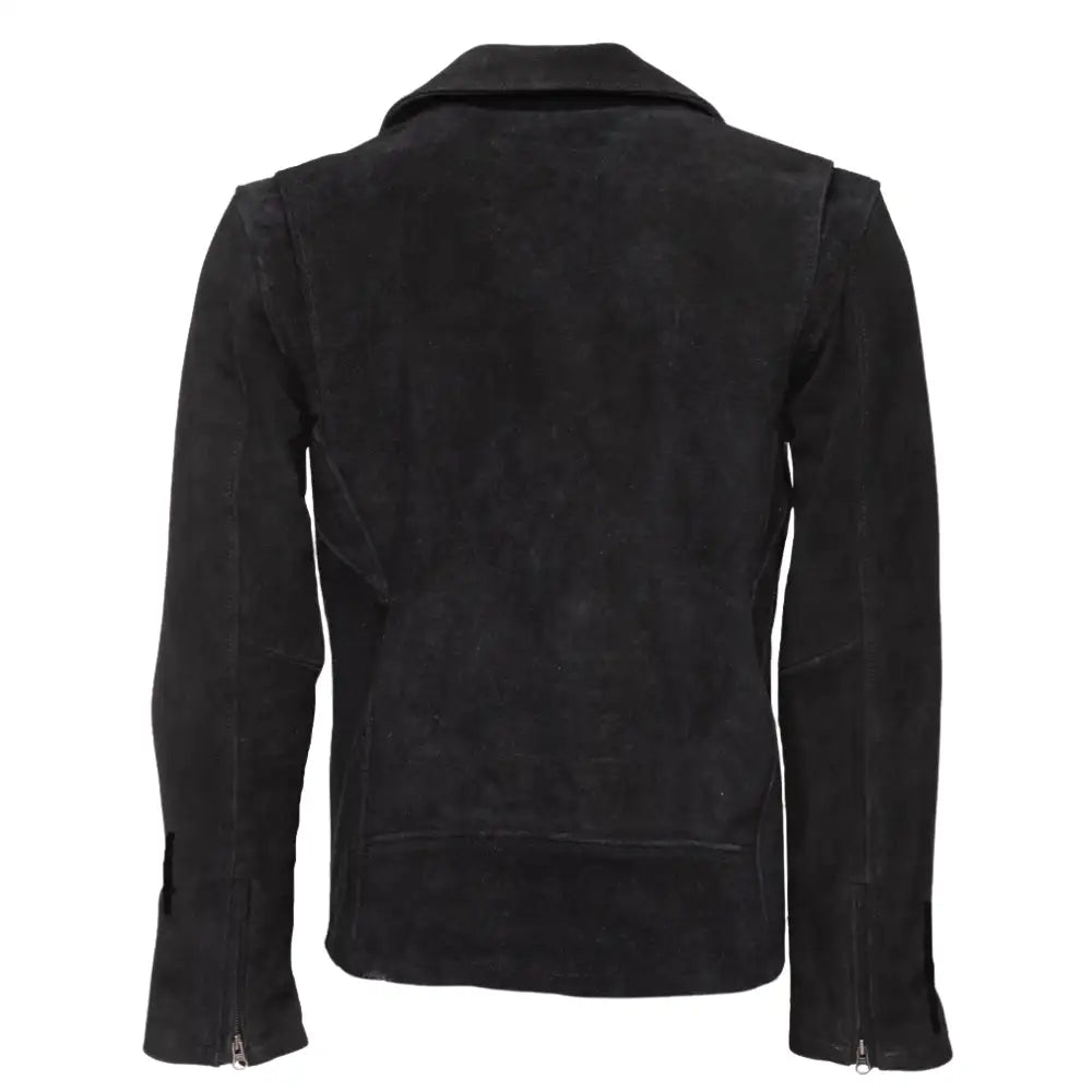 Silva's Black Suede Leather jacket