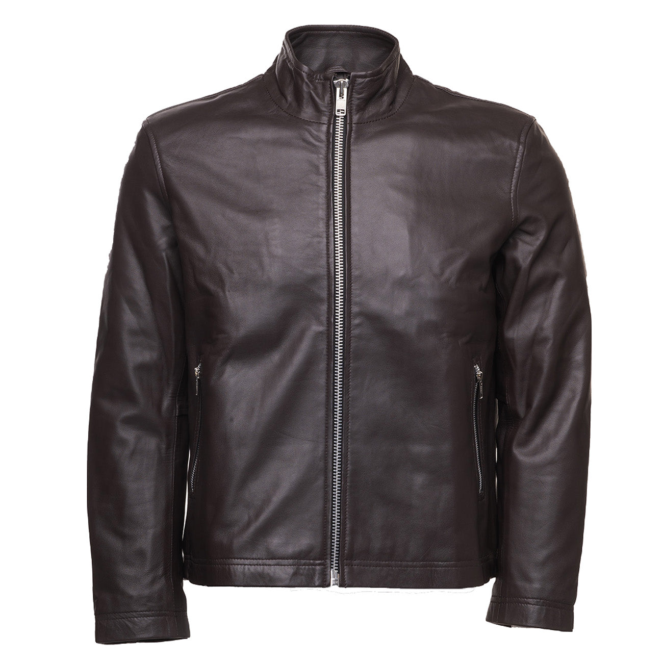 Henry Mateo Dark Brown leather jacket – Lusso Leather