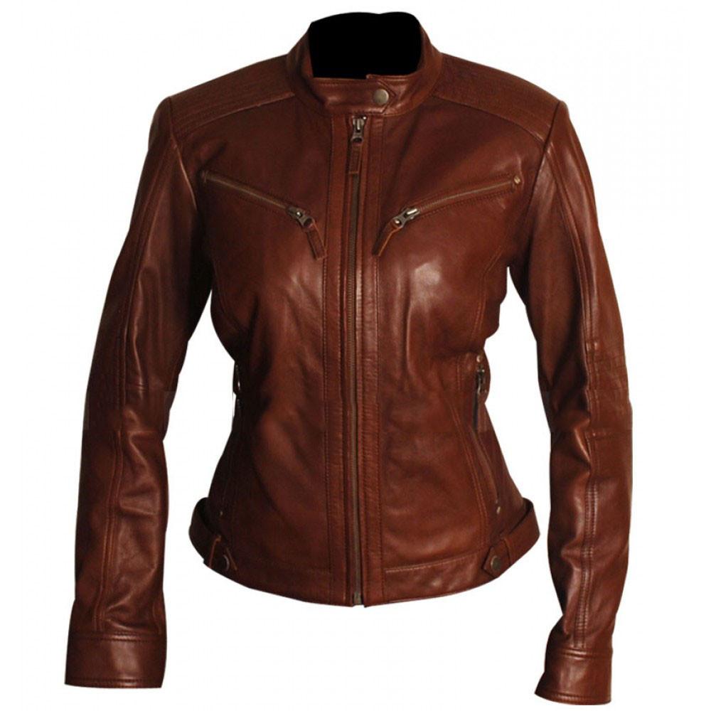 Women's café racer leather jacket - Leather Jackets for Women – Lusso ...