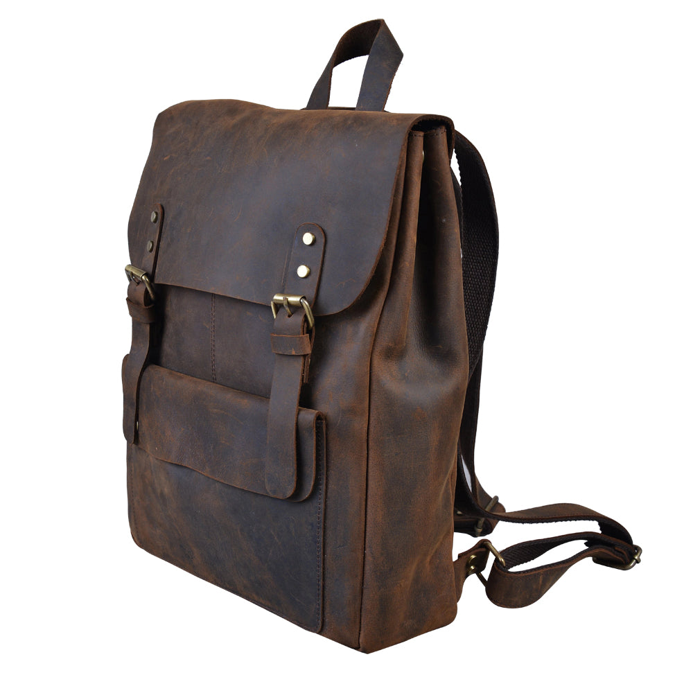 dasein patent leather backpack Cortez's Vintage Oiled Cowhide Backpack