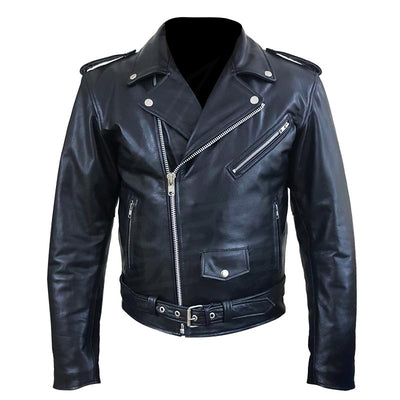 Men's Double Rider Leather Jackets – Lusso Leather